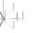 Sunjai 12 Light 3-Tier Sputnik Modern Linear Chandelier-73606505