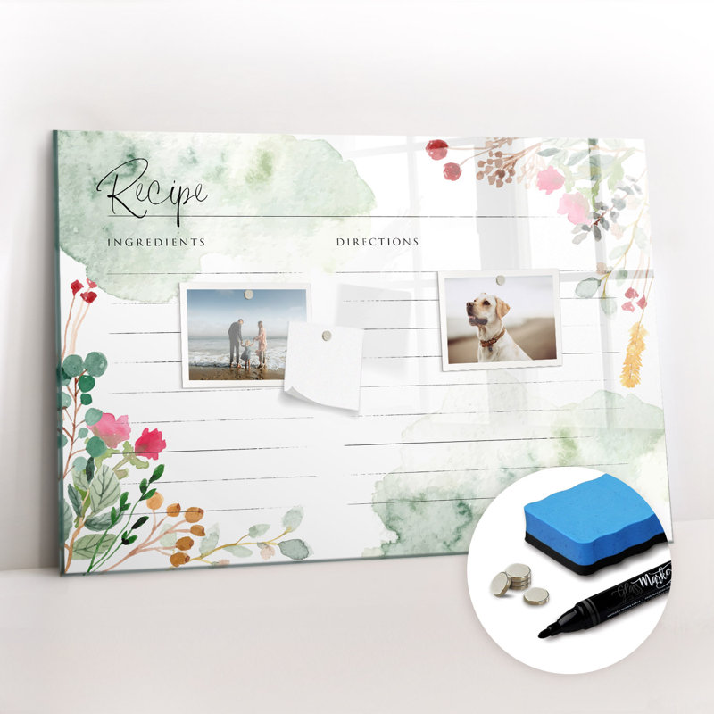 Magnetic Glass Dry Erase Board
