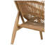 Chaise longue d'extérieur Papasan Cyril l 29 po x P 32 po x H 26 po