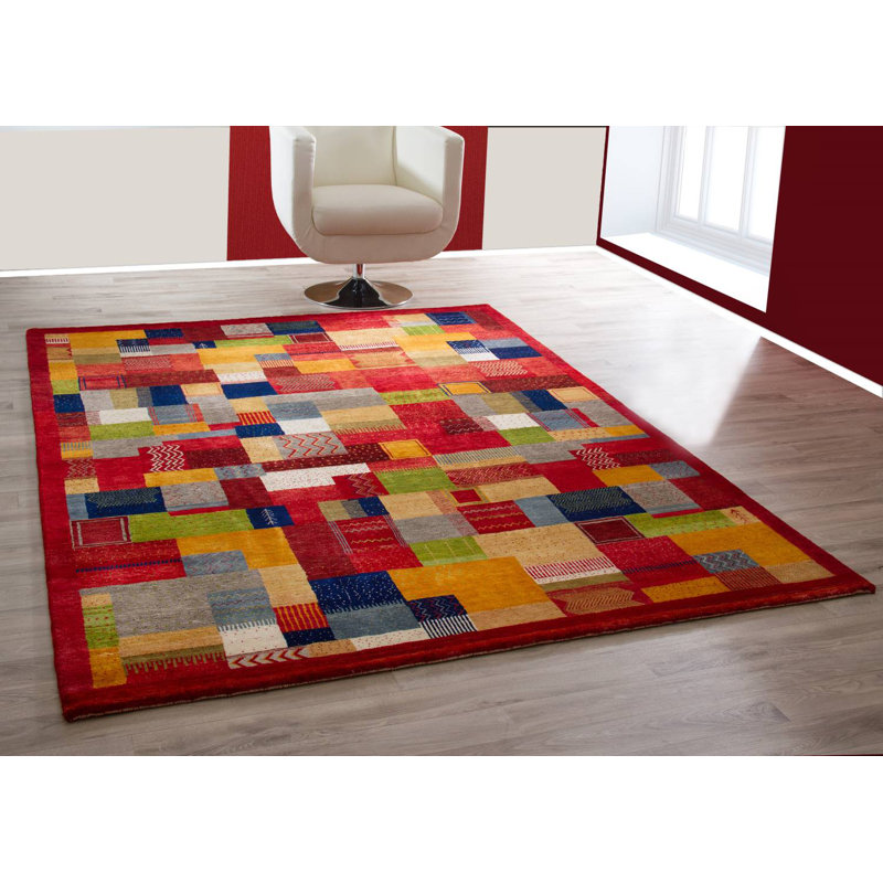 Nommern Wool Hand Woven Area Rug, Rectangular 200 x 300cm