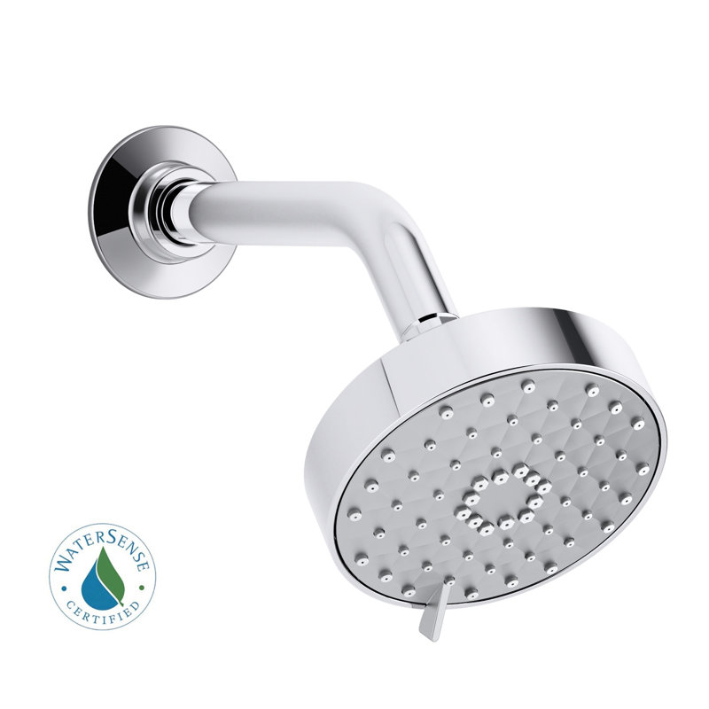 Awaken G110 Full/Standard Low Flow Shower Head, Black Matte