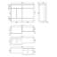 Fusion Fitted Furniture - Avola 3 Piece Toilet & Basin Unit-1192672229-1081359333