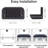 Solar Powered Integrated LED Deck Lights Outdoor Waterproof Step Light for Fence Patio Yard Pathway-88772939