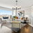 5 - Light Dimmable Kitchen Island Chandelier-1104600153