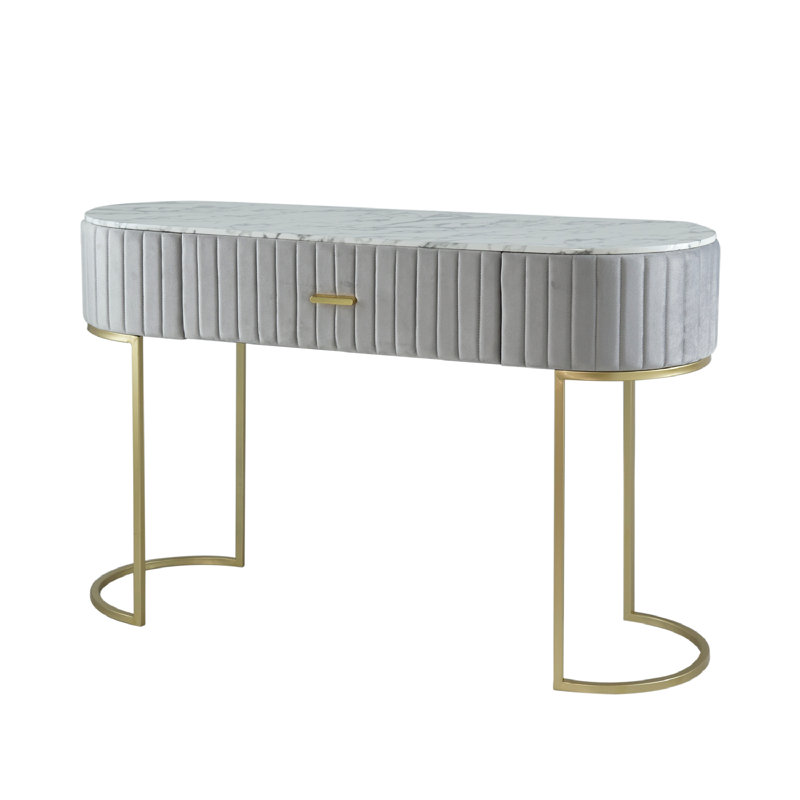 Console 47 po, Gris / or