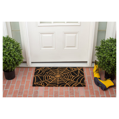 Amor Non-Slip Solid Color Halloween Doormat