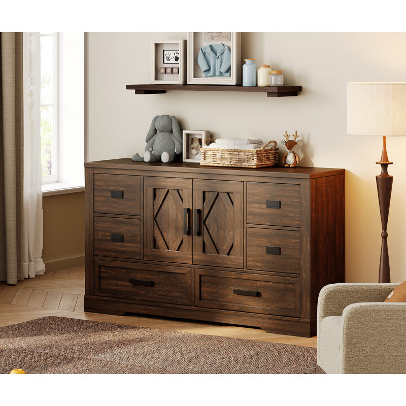 Commode Glenford, Brun