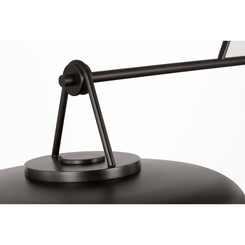 Richard June Transitional Liora Chandelier, Aged Iron, Aged Iron