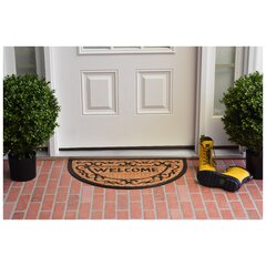 Stansel Plain Outdoor Door Mat Charlton Home Mat Size: 2'6 x 4