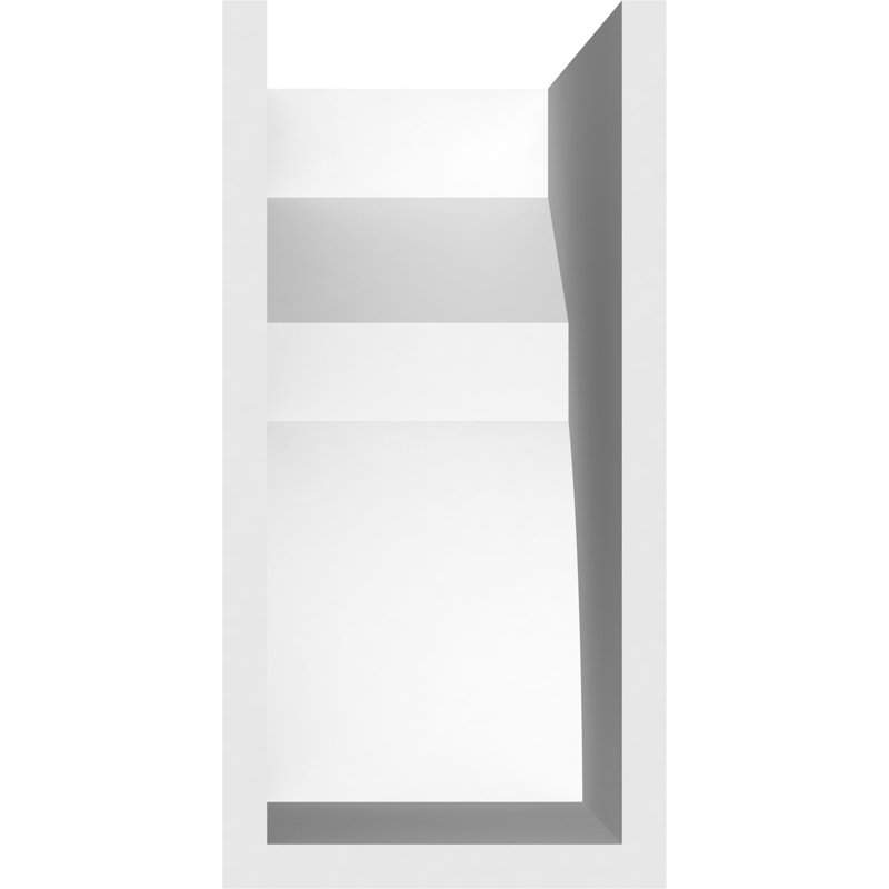 Queue de chevron standard en PVC de qualité architecturale Monterey, H 10 po x L 5 po x P 16 po