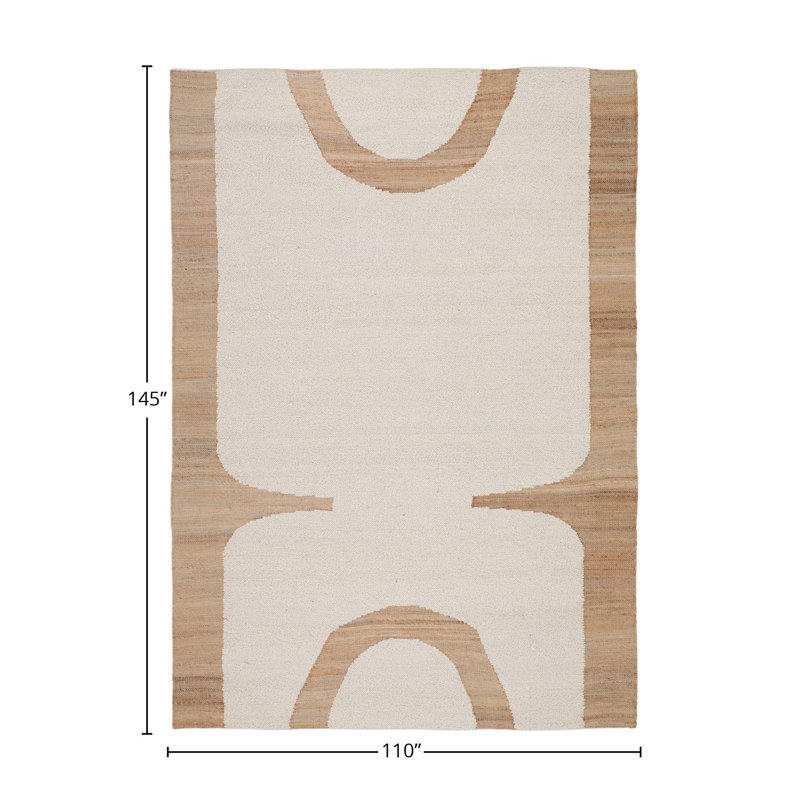 Bastian Natural Area Rug - 9x12, Rectangle 9'2" x 12'1"