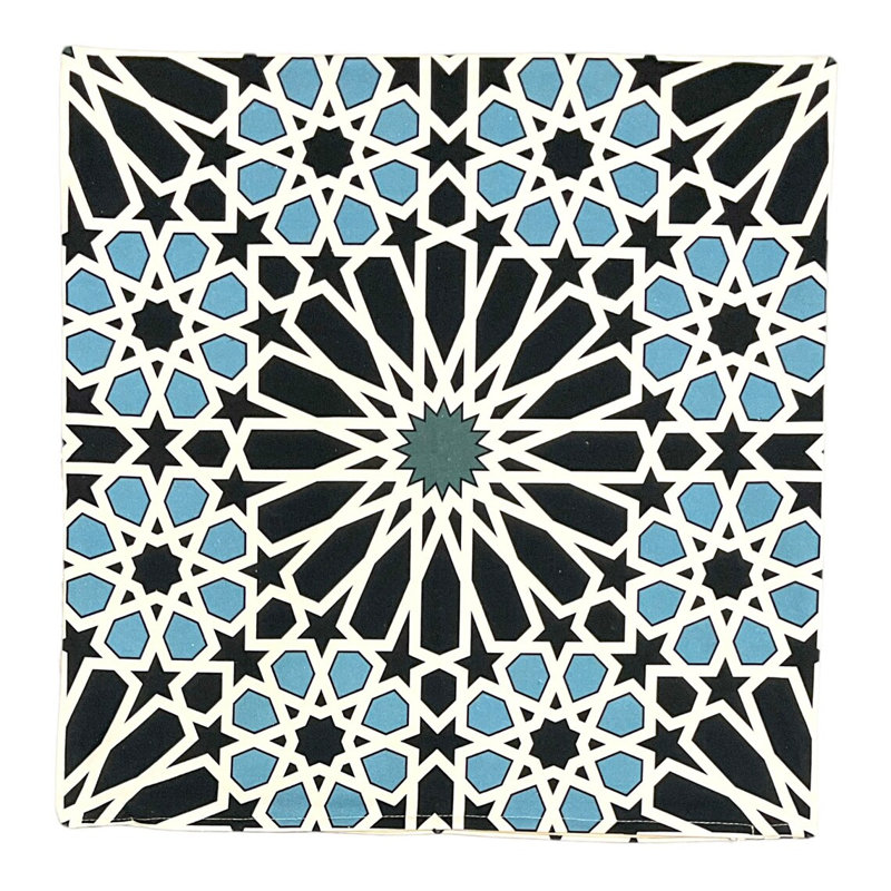 Parmelee Geometric Square Euro Pillow Cover