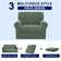 Pizarro Soft Stretch Separate Box Cushion Armchair Slipcover