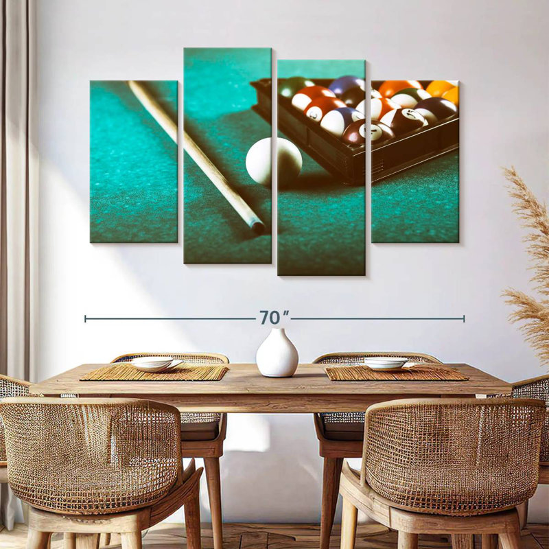 Senne Billiard Things, 42" H x 68" W