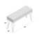 Hannerose 54'' Solid Wood Console Table