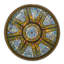Fleur-de-lis 8 - Light Semi Flush Mount