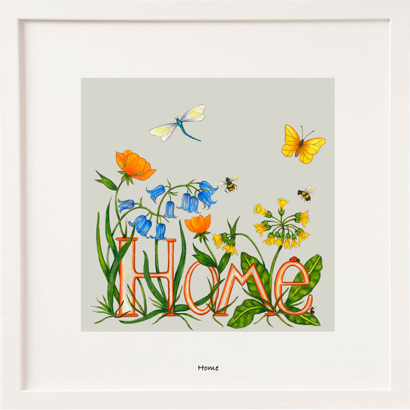 Positivity Collection 3 Piece Floater Frame Art Prints