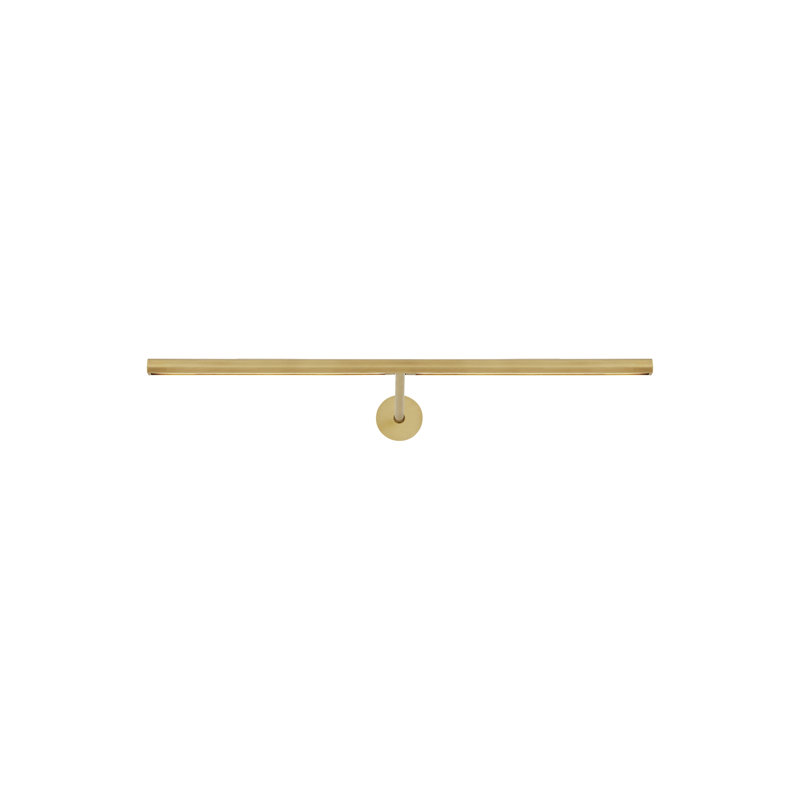Plural Dimmable LED Wall Mounted Picture Light, Natural Brass