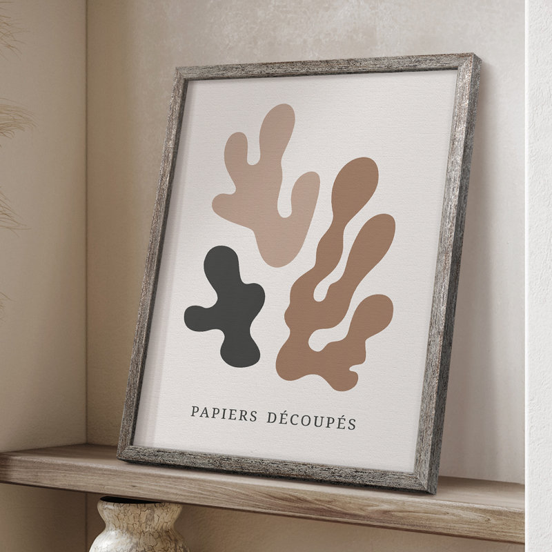 Matisse CDIV Framed Print Framed Print - Solid Wood, 21" H x 17" W