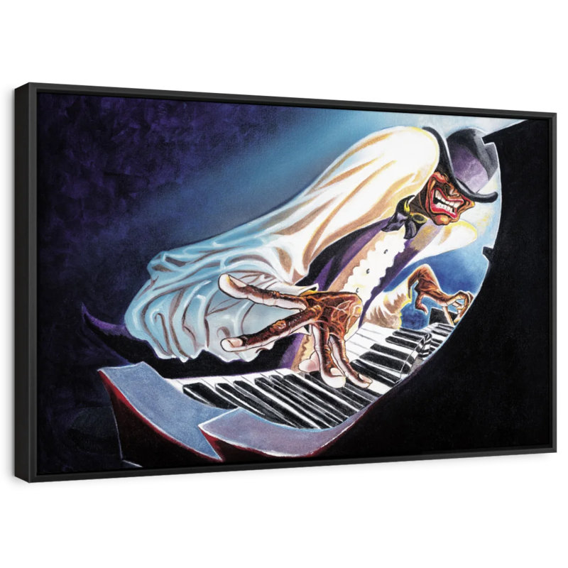 Hot Keys, reproduction sur toile, H 9 po x l 13 po
