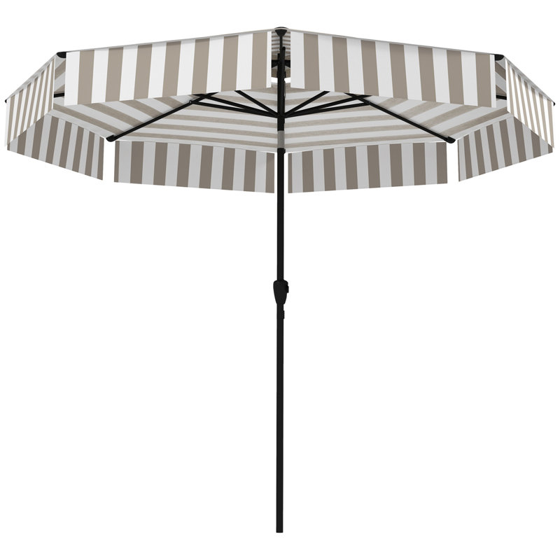 Abat-jour de patio moderne en polyester 8,6 pi Upf 30+ Upf