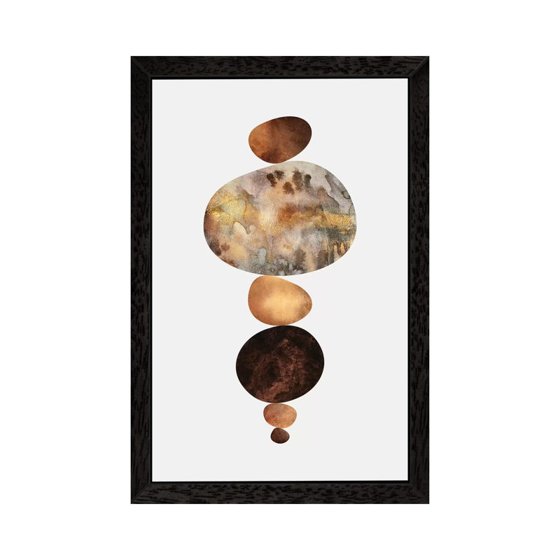 Balance II - Floater Frame Print on Canvas, Black Framed, 152.5 cm H x 101.5 cm W