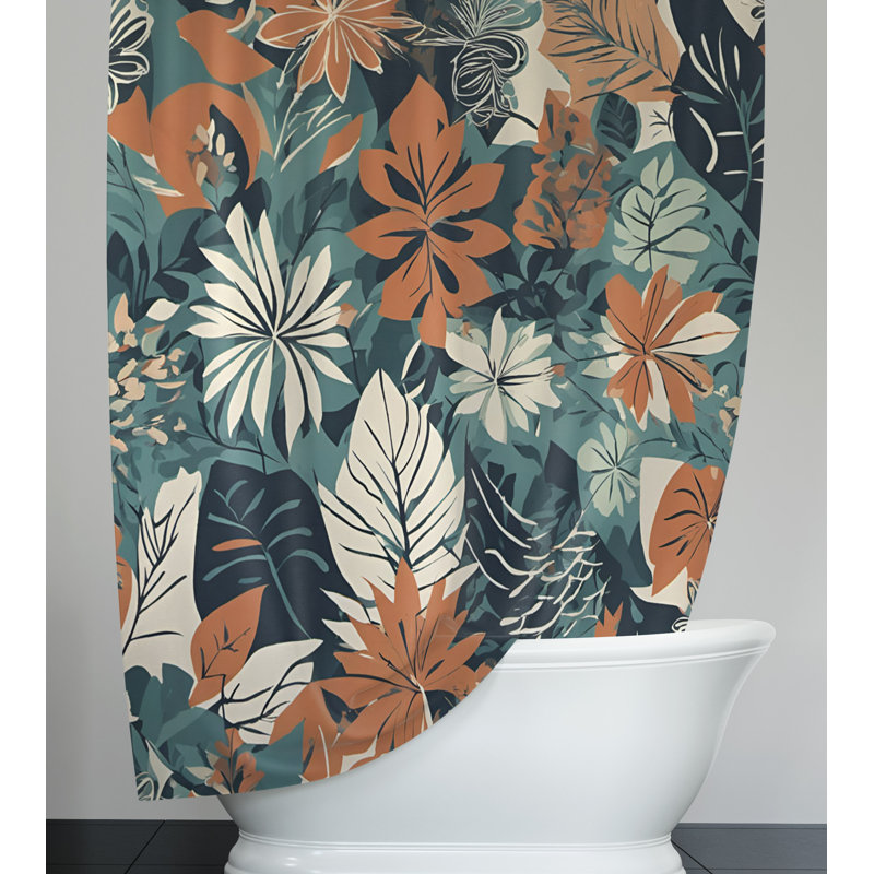 Rideau de douche Delozier, H 72 po x l 70 po