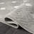 Kahli Performance Modern Geometric Gray Indoor/Outdoor Rug-1512480400