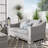 Modway Conway Outdoor Patio Wicker Rattan Loveseat-2075694759