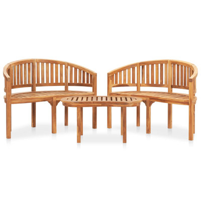 Pereyra Solid Wood Tranditional Bench