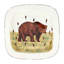 Wildlife Bear Square Platter
