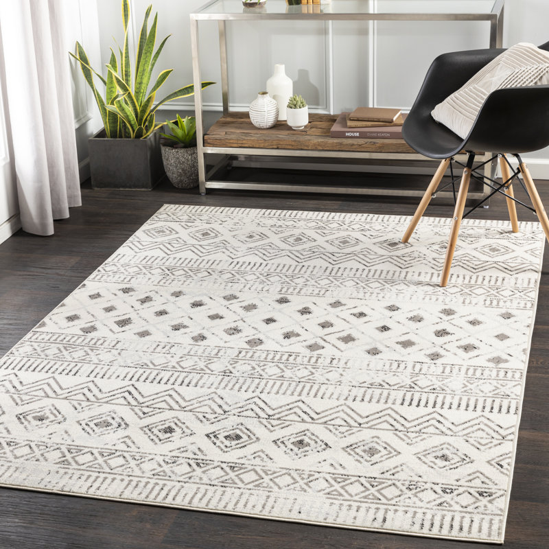 Moreland Southwestern Indoor Rug, Rectangle 6'7" x 9'