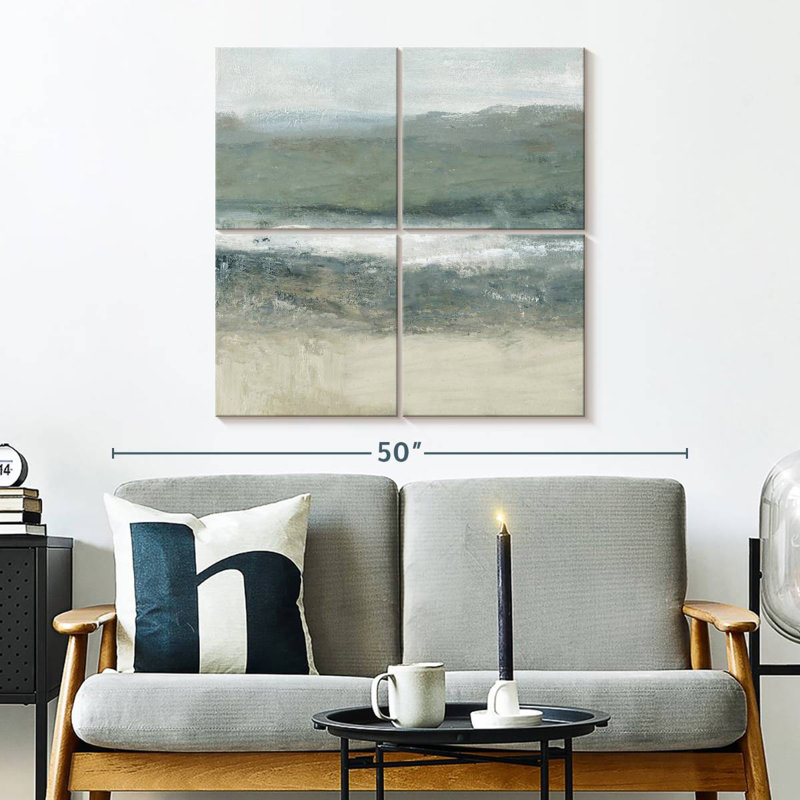Rolling Oceanside I, 32" H x 32" W