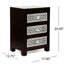 Table de chevet 3 tiroirs Buffalo