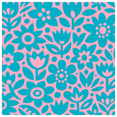 Couvertures à motif floral