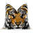 Animal Print Velvet Throw Pillow