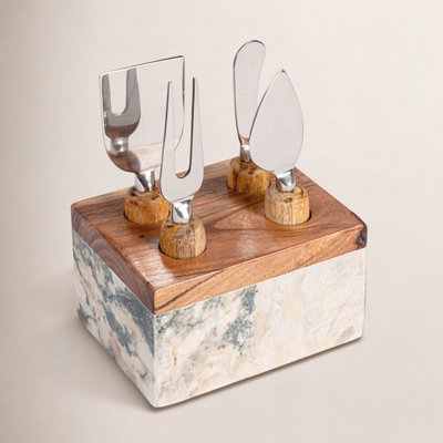 Jeom Marble Cheese Serving Set