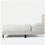 Lit plateforme tapissier Normsman Dove-60650043