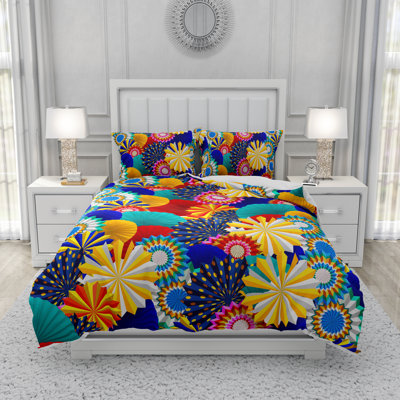 Geometric Shapes Duvet Cover