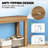 Simple Design Sofa Table,Stylish Side Table,Entryway Table,Console Table(Only Includes Console Table)-2080245866