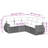 Vidaxl Garden Sofa Set Gray, Dark Gray
