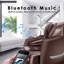 Fauteuil de massage inclinable électrique en similicuir-1184873192