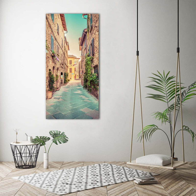 Italian Streets - Wrapped Canvas Print