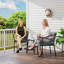 Patio Dining Set with Square Table , Cushions Included
