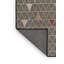 Tapis abstrait gris / brun Hao-1204790992