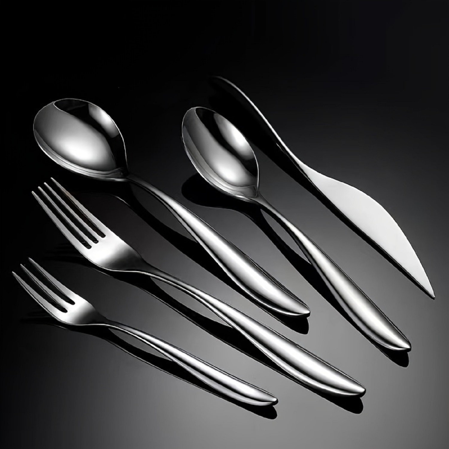 Prep & Savour Colby Stainless Steel Flatware Set - Service for 4