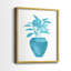 Impression encadrée V-Premium Watercolor House Plant - prête à être accrochée - aucun clou requis - aucun clou requis-1699400281-1699400283