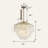 6-Light 22" Glam Coastal Capiz Tierd Chandelier 4-Tier Vintage Natural Seashell Hanging Light
