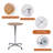 Round Metal Base Dining Table-97439393