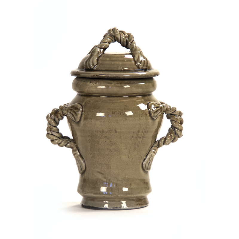 Table Vase, 12" H x 10" W x 7.5" D